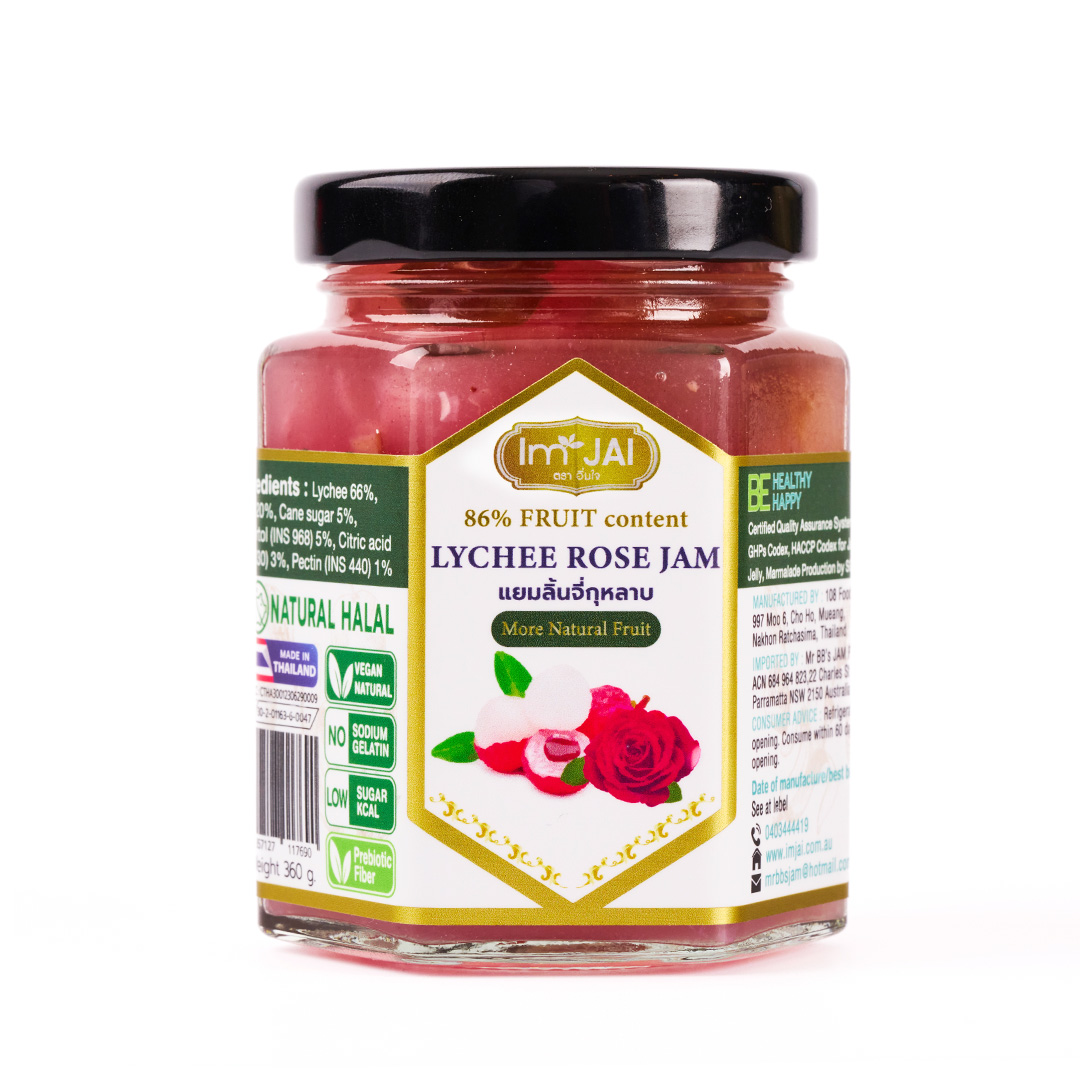 low-sugar-hexagonal-lychee-rose-front Low Sugar Lychee Rose Spread